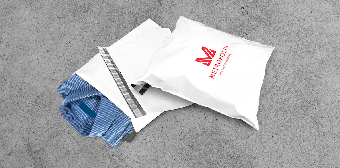 Printed courier bags shop
